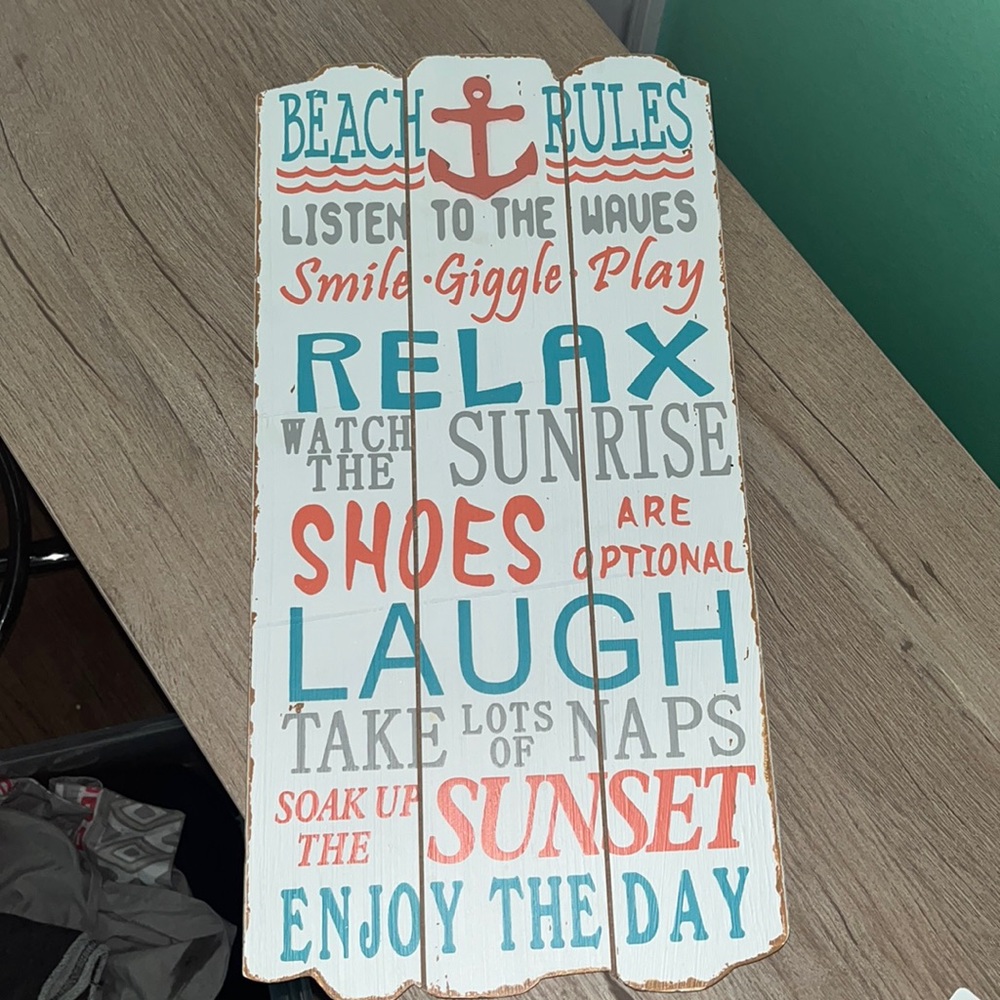 Beach wall decor
